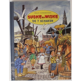 Suske en Wiske - De 7 Schaken luxe groot formaat (geseald)
