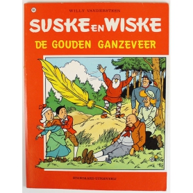 Suske en Wiske 194 - De gouden ganzeveer (1e druk)