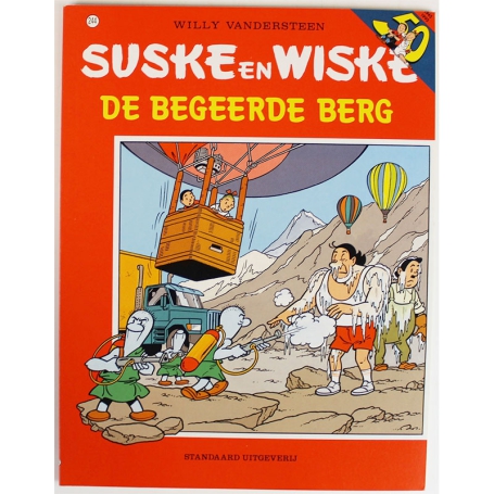 Suske en Wiske 244 - De begeerde berg (1e druk)