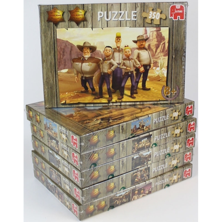 Suske en Wiske puzzels De Texasrakkers (6x)