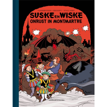 Suske en Wiske - Onrust in Montmartre groot formaat