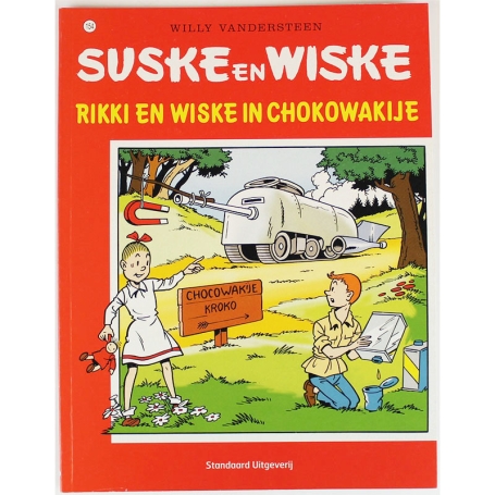 Suske en Wiske 154 - Rikki en Wiske in Chocowakije (herdruk)