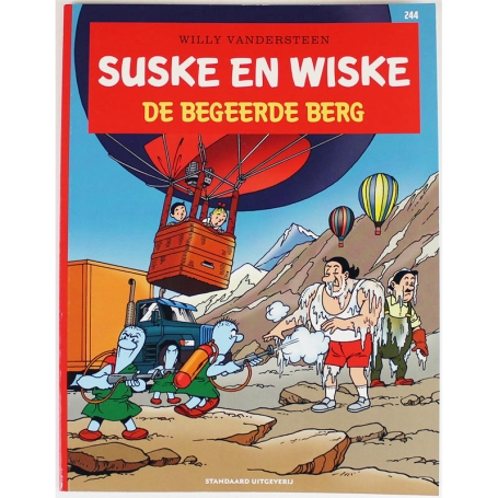 Suske en Wiske 244 - De begeerde berg (herdruk)