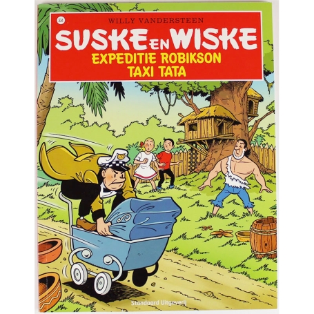 Suske en Wiske 334 - Expeditie Robikson / Taxi Tata (1e druk)