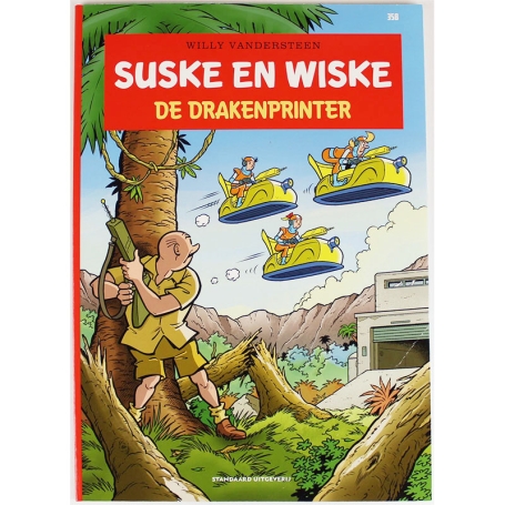 Suske en Wiske 358 - De drakenprinter (1e druk)