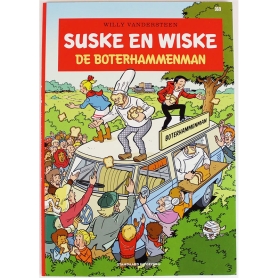 Suske en Wiske 369 - De boterhammenman (1e druk)