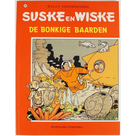 Suske en Wiske 206 - De bonkige baarden (eerste druk) - zonder vignet