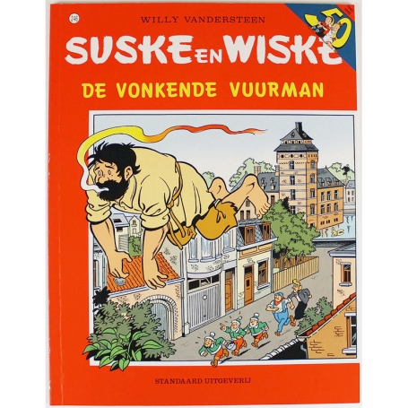 Suske en Wiske 246 - De vonkende vuurman (1e druk)