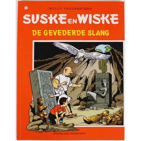 Suske en Wiske 258 - De gevederde slang (1e druk)