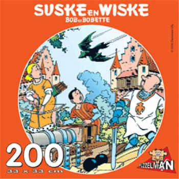 Suske en Wiske puzzel rond De schat van Beersel