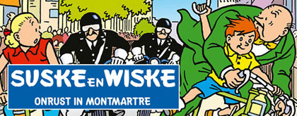 Suske en Wiske - Onrust in Montmartre